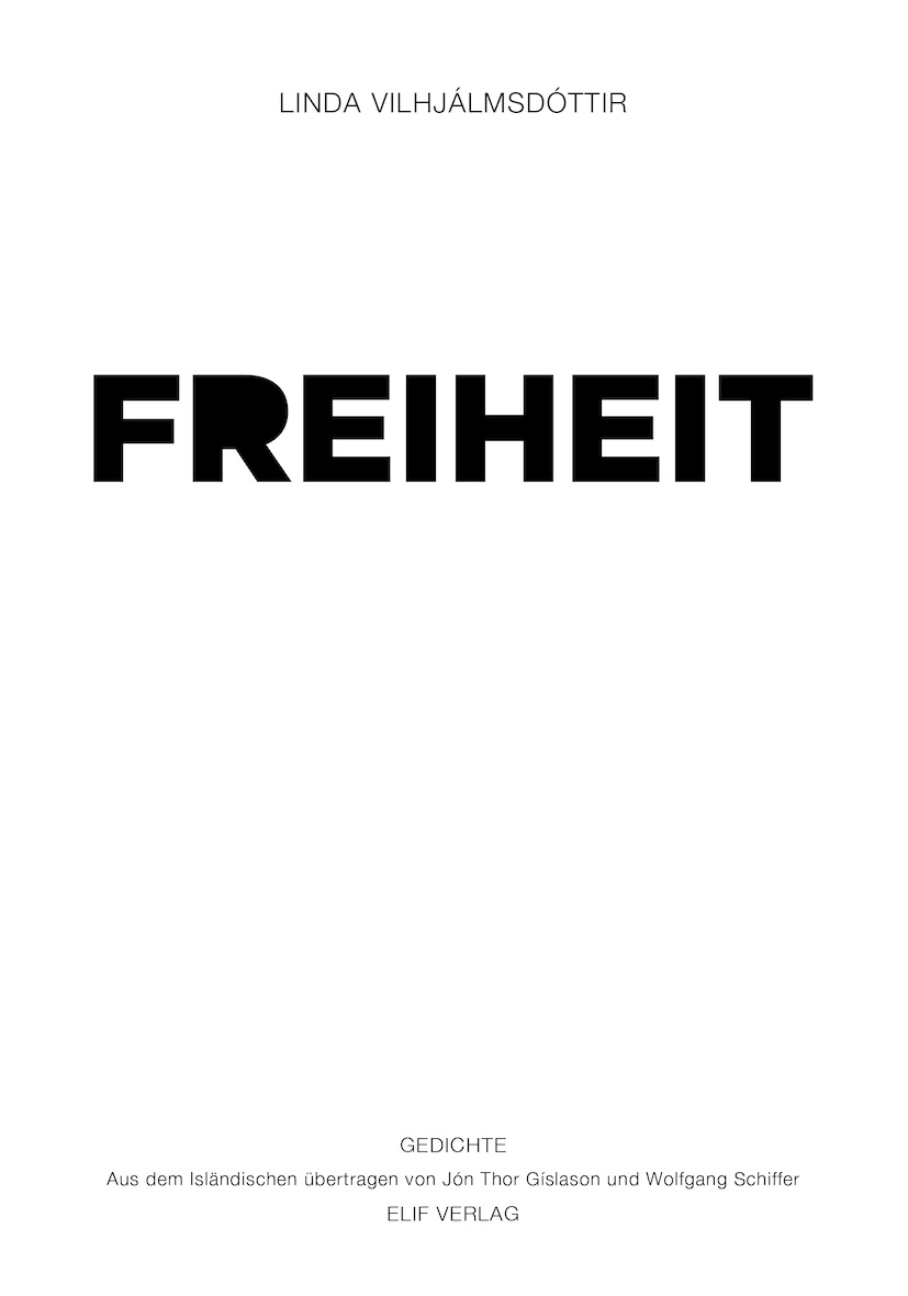 Freiheit · Linda Vilhjálmsdóttir