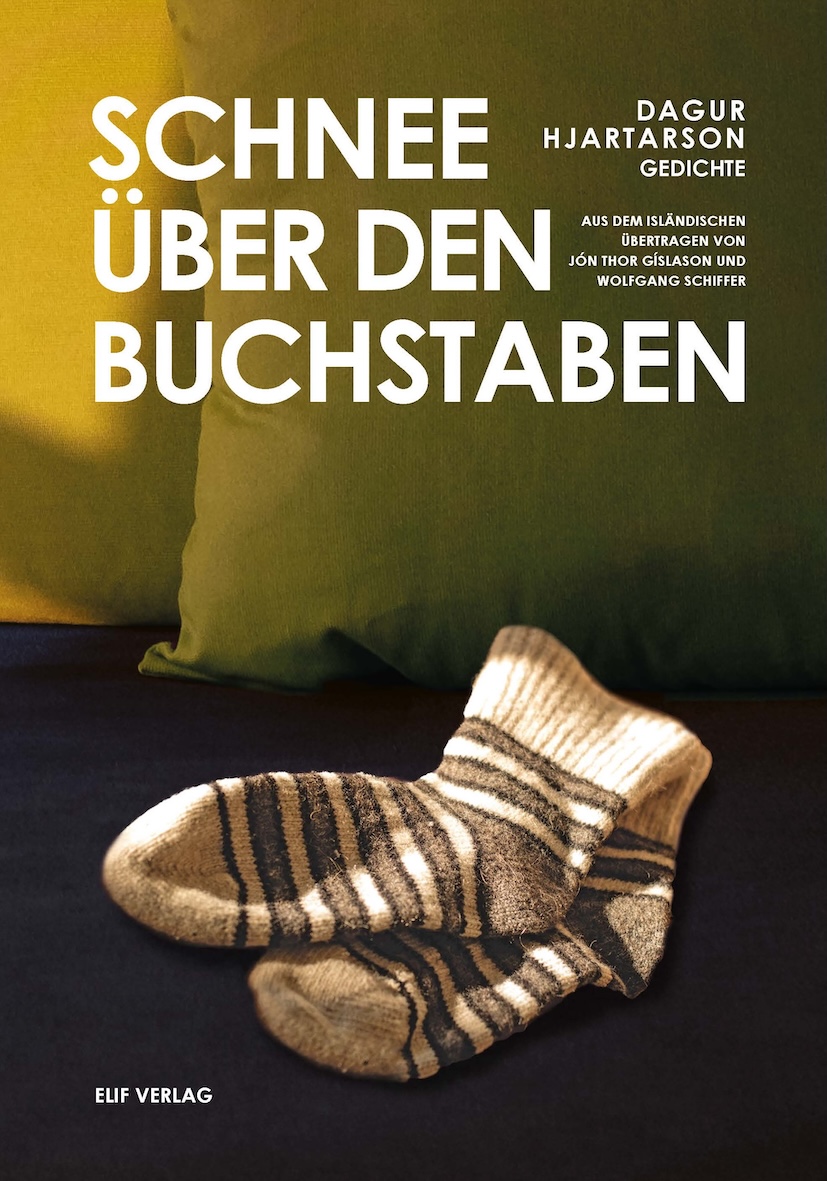 Schnee über den Buchstaben · Dagur Hjartarson